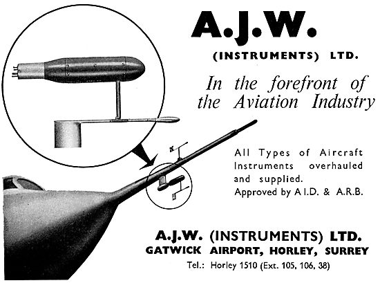 A.J.W. Instruments.  Instrument Servicing & Repairs              