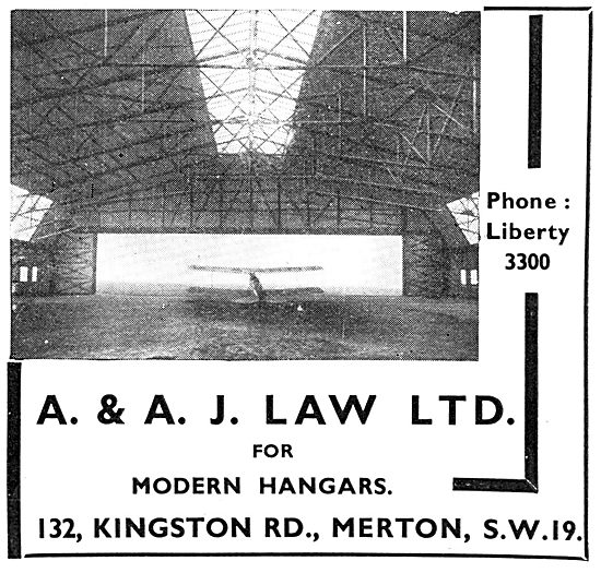 A.& A.J Law. Structural Engineers. Aircraft Hangars              