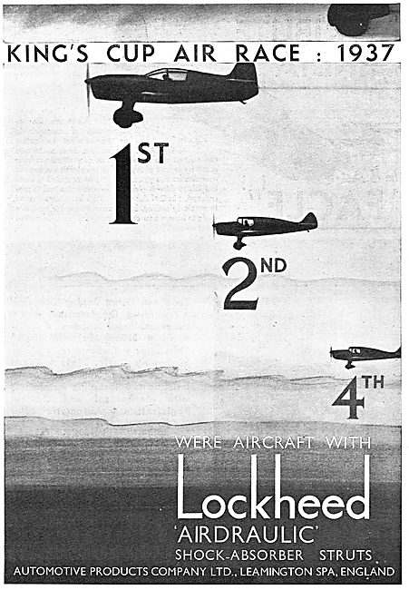 Lockheed Hydraulic Components For Aircraft                       