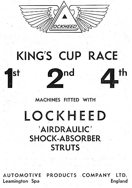 Lockheed Hydraulic Components For Aircraft                       