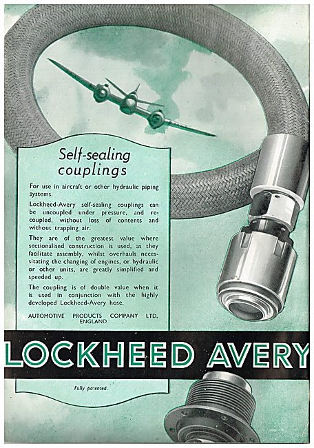 Automotive Products Lockheed Avery Couplings                     