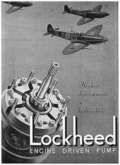 Automotive Products Lockheed Hydraulic Components                