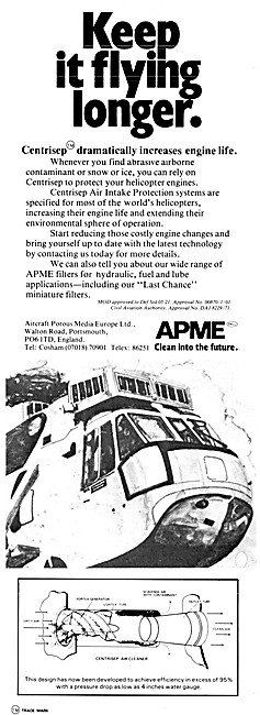 APME Aircraft Porous Media. APME Helicopter Air Intake Protection