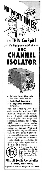 ARC Aircraft Radio Corporation - ARC Isolation Amplifier         