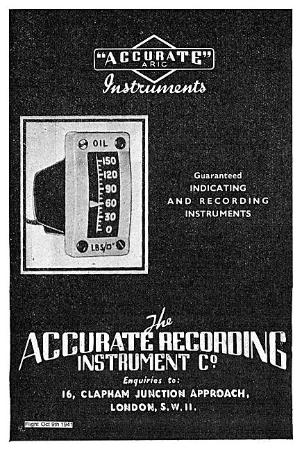 Accurate ARIC Instruments For Aircraft                           