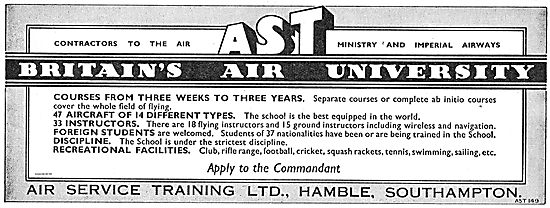 Air Service Training Hamble - Britain's Air University           