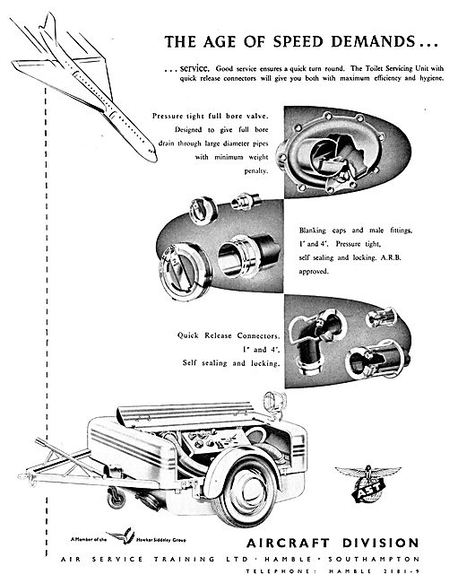 Air Service Training : AST : Toliet Servicing Trolley            