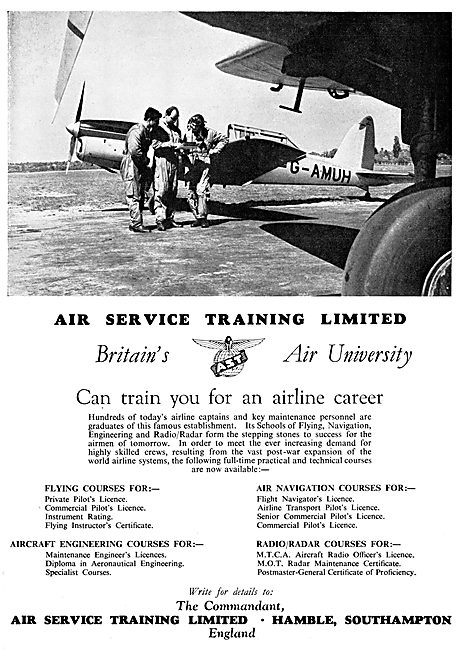 AST Air Service Training - Hamble                                