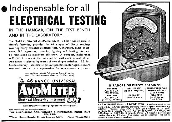 AVO - 46 Range Universal AvoMeter                                