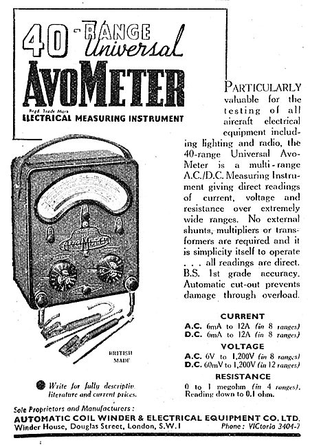 AVO AvoMeter                                                     