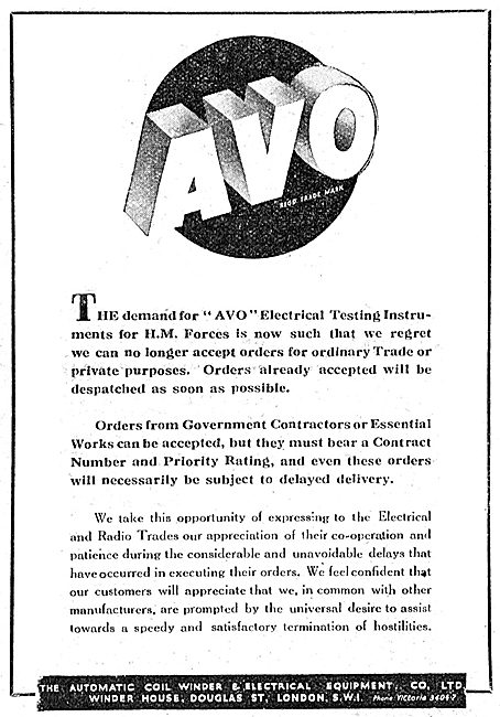 AVO AvoMeter                                                     