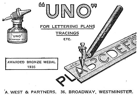 A .West & Partners - UNO Tracing Stencils                        