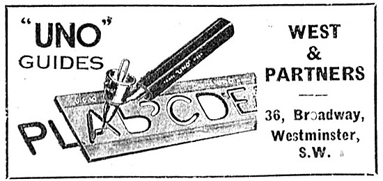 A .West Drawing Instruments For Draughstmen                      