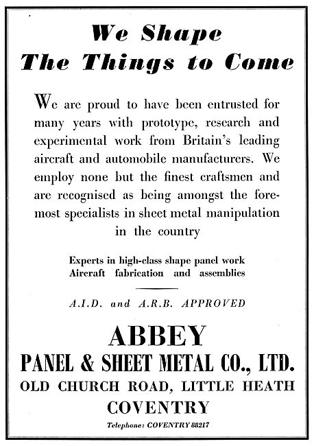 Abbey Panel Sheet Metalworkers - Fabrication & Assemblies        