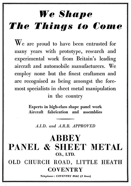 Abbey Panel Sheet Metal Work & Fabrications                      