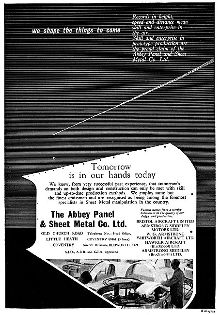 Abbey Panel Aircraft Sheet Metal Work & Assemblies               