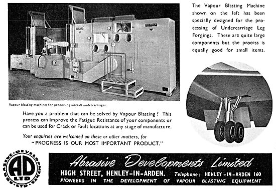 Abrasive Developments - Autoflow & Aqua Vapour Blasting Process  