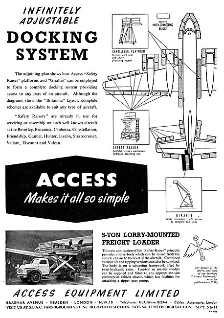 Access Equipment - Aircraft Handling Equipment. Freight Loader   