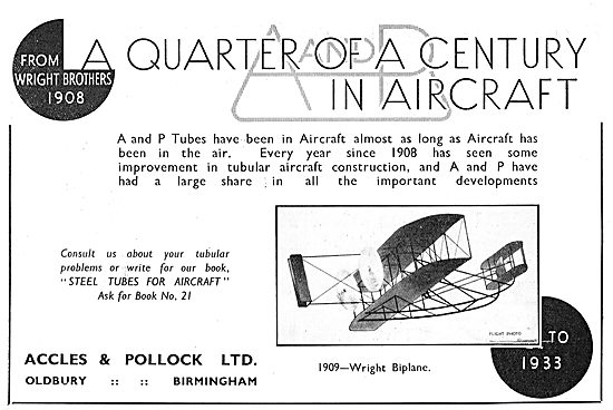 Accles & Pollock A Quarter Of A Century                          