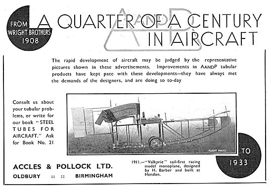 Accles & Pollock A Quarter Of A Century                          