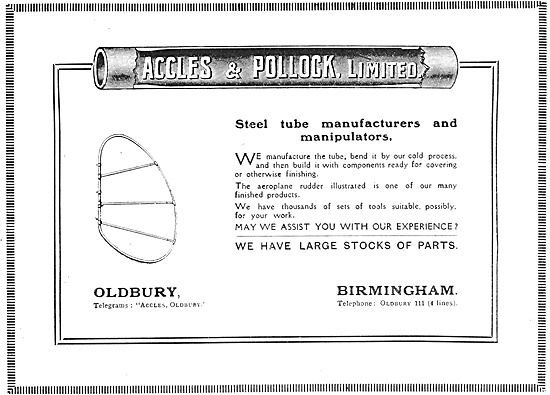 Accles & Pollock  Steel Tubes & Presswork                        