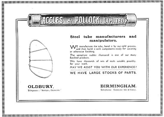 Accles & Pollock  Steel Tubes & Presswork                        