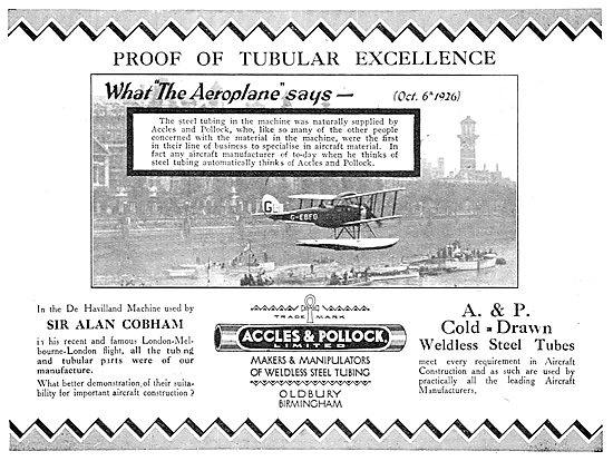 Accles & Pollock: Proof Of Tubular Excellence                    