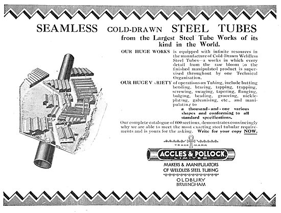 Accles & Pollock: Seamless Cold-Drawn Steel Tubes                