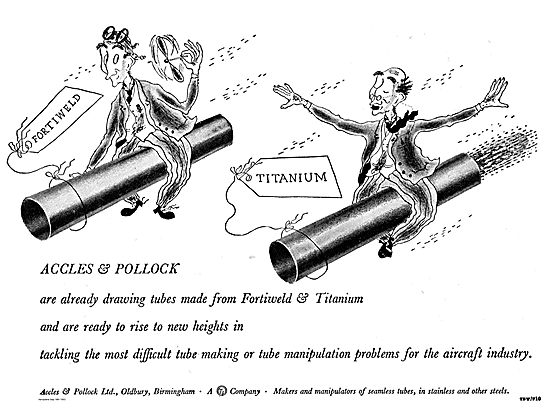 Accles & Pollock Are Drawing Tubes Made From Fortiweld           
