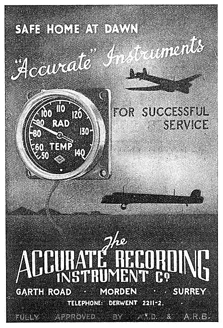 Accurate Co -  Aircraft Indicating & Recording Instruments       