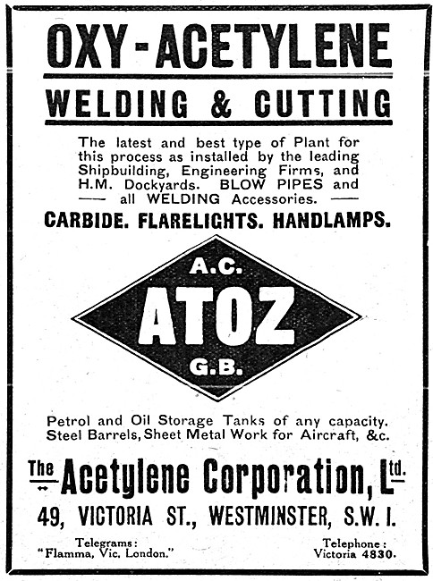 The Acetylene Corp - Oxy-Acetylene Welding & Cutting Equipment   