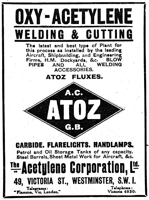 The Acetylene Corporation - Oxy-Acetylene Plant                  