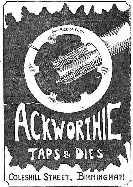 Ackworthie Taps & Dies                                           