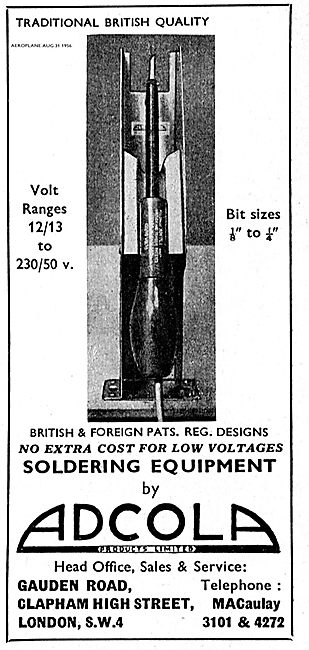 Adcola Soldering Equipment                                       