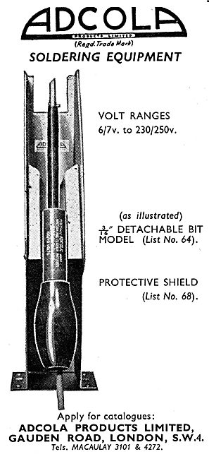 Adcola Soldering Equipment                                       