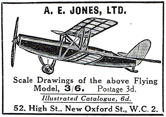 A.E.Jones Ltd Scale Drawings & Models                            