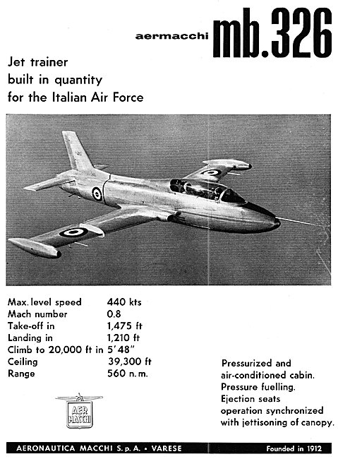 Aer Macchi - Aermacchi MB.326                                    