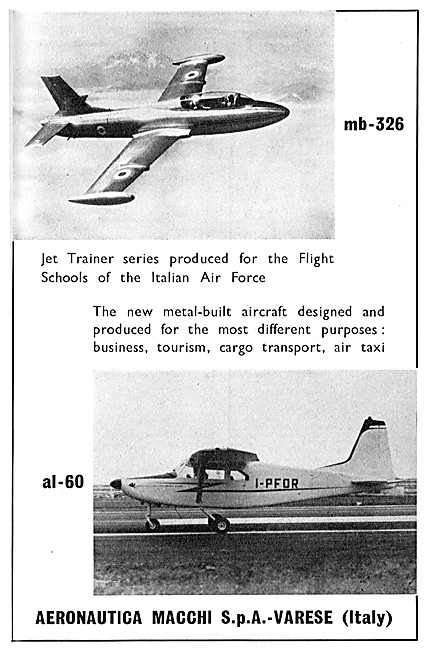 Aer Macchi MB-326 - Aermacchi AL-60                              