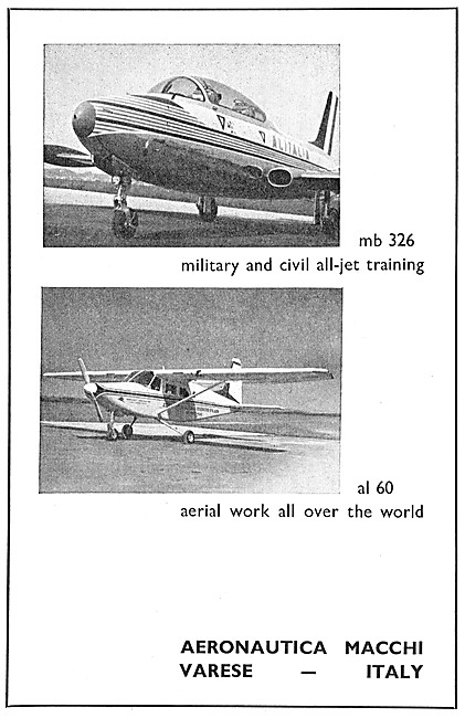 Aer Macchi - Aermacchi AL 60 - Aermacchi MB 326                  