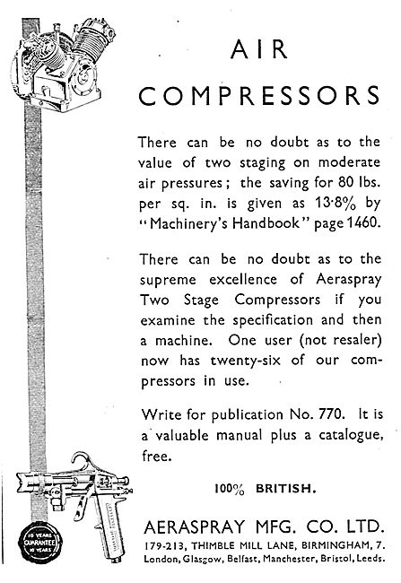 Aeraspray Spray Finishing Equipment For Aircraft                 