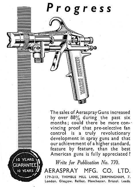 Aeraspray Spray Finishing Equipment For Aircraft                 