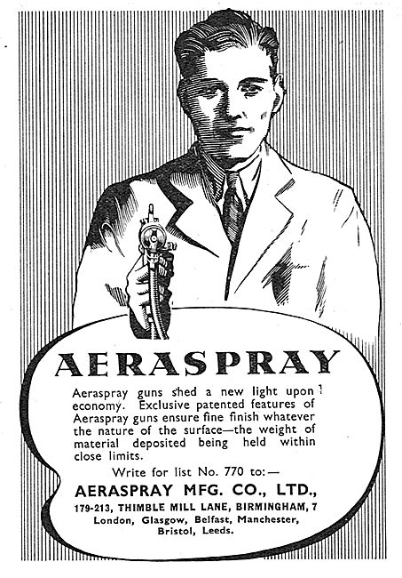 Aeraspray Spray Finishing Equipment For Aircraft                 