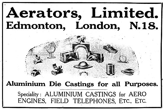 Aerators - Prana Die-Finished Castings For The Aircraft Industry 