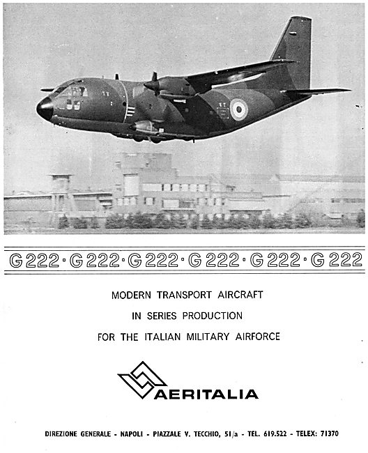 Aeritalia G222                                                   