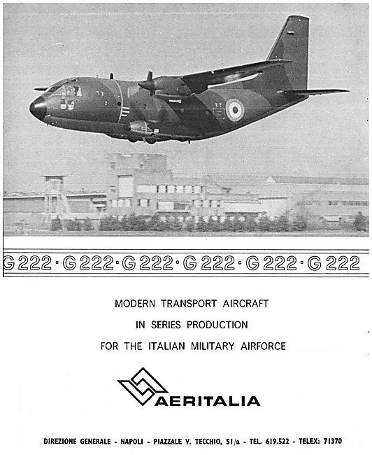 Aeritalia G222                                                   