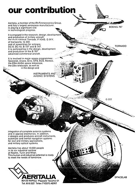 Aeritalia Aeropspace 1980                                        