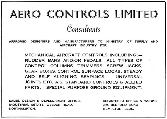 Aero Controls - Aircraft Sales & Engineering Development         