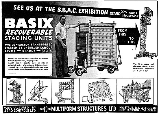 Aero Controls Multiform Basix Recoverable Staging Units          