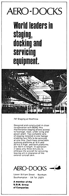 Aero-Docks Staging, Docking & Servicing Equioment                