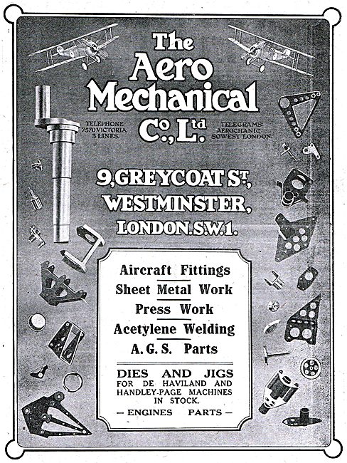 The Aero Mechanical Company - Metall Fittings & Dies             